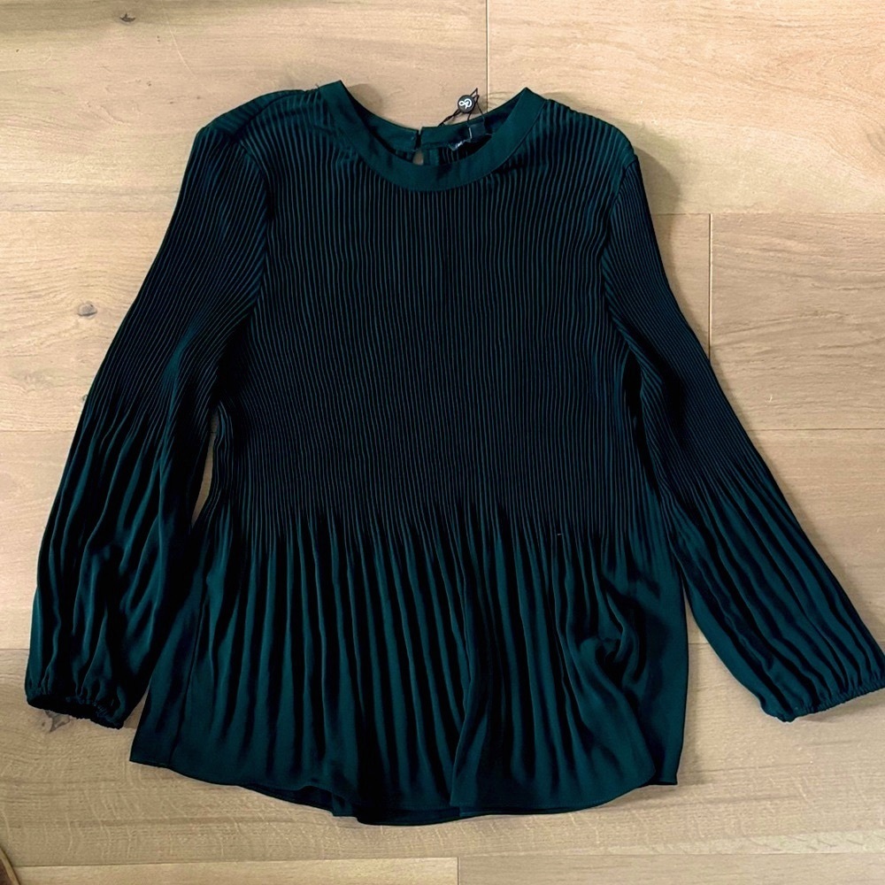 Adrianna Papell Foret Green Women's Top